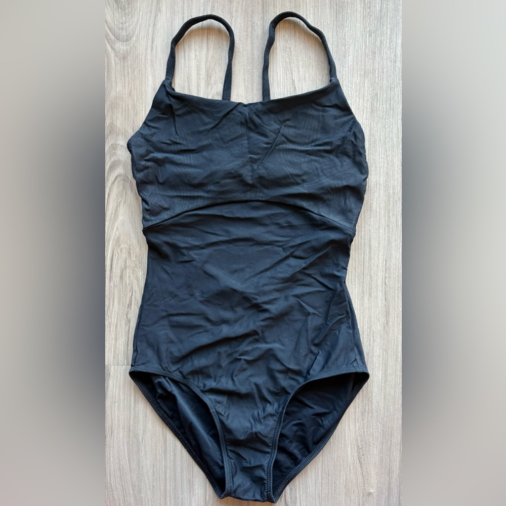 Wear Moi Black Camisole Leotard